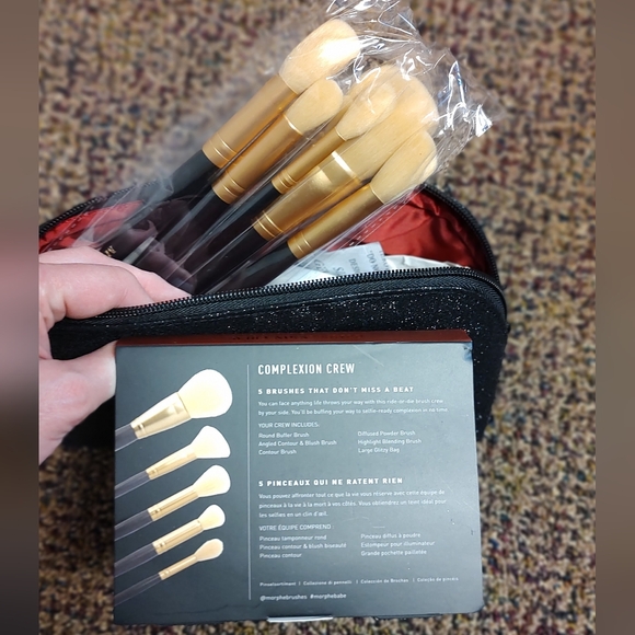 Morphe NIB Complexion Crew 5 pc Face Brush - Picture 4 of 7